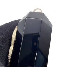 Load image into Gallery viewer, CHANEL DecaCoco RhinestonePearl AirPods Case BlackAB6425 Plastic Faux Pearl Rhinestone
