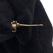 Load image into Gallery viewer, CHANEL COCO logo earrings Gold Metal Faux Pearl
