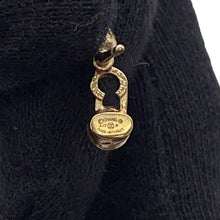 Load image into Gallery viewer, CHANEL COCO logo earrings Gold Metal Faux Pearl
