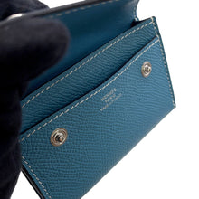将图像加载到图库查看器中，HERMES HERMES nap New Blue Jean Epsom
