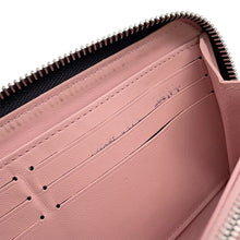 将图像加载到图库查看器中，LOUIS VUITTON Zippy Wallet PinkM81703 Monogram Mahina
