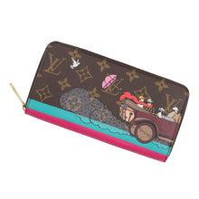 Load image into Gallery viewer, LOUIS VUITTON Zippy Wallet PinkM61360 Monogram Ivasion
