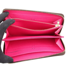 Load image into Gallery viewer, LOUIS VUITTON Zippy Wallet PinkM61360 Monogram Ivasion
