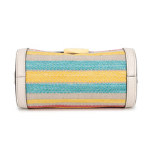 Load image into Gallery viewer, TOD’S T-Timeless Shoulder White/MulticolorXBWTSPBW000SG76O8 Leather Canvas Size micro
