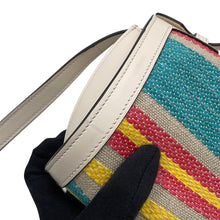 Load image into Gallery viewer, TOD’S T-Timeless Shoulder White/MulticolorXBWTSPBW000SG76O8 Leather Canvas Size micro
