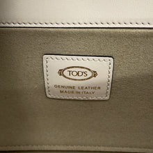 Load image into Gallery viewer, TOD’S T-Timeless Shoulder White/MulticolorXBWTSPBW000SG76O8 Leather Canvas Size micro
