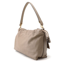 Load image into Gallery viewer, FENDI Mamma bucket Greige8BR834 Leather Size Large
