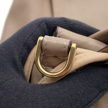 Load image into Gallery viewer, FENDI Mamma bucket Greige8BR834 Leather Size Large
