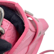 Load image into Gallery viewer, BALENCIAGA Lindsay Shoulder Bag Pink701141210C95812 Embossed Leather
