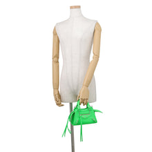 将图像加载到图库查看器中，BALENCIAGA Neoclassic City Green638527 Leather Size Nano
