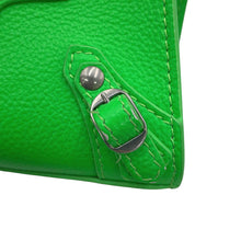 将图像加载到图库查看器中，BALENCIAGA Neoclassic City Green638527 Leather Size Nano
