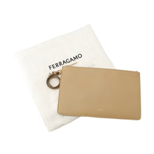 将图像加载到图库查看器中，Ferragamo Charming Tote Light Camel216999 770646 Calf Leather Size XL
