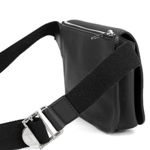 将图像加载到图库查看器中，LOEWE Military Bumbag Black317.12AB234 Leather
