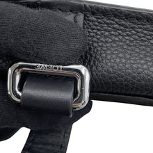 将图像加载到图库查看器中，LOEWE Military Bumbag Black317.12AB234 Leather
