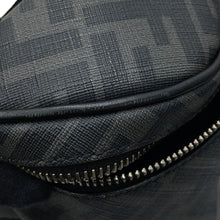 将图像加载到图库查看器中，FENDI ZUCCA Pattern Waist Bag Gray7VA562 PVC
