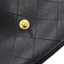 Load image into Gallery viewer, CHANEL Mini Matelasse Top Handle ChainShoulder BlackAS5776 Caviar Leather
