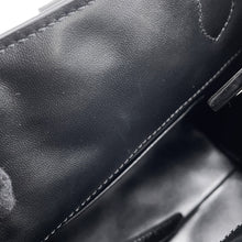 将图像加载到图库查看器中，Dior Jules Vertical Tote BlackM2835OSNW Leather Size Small
