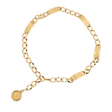 Load image into Gallery viewer, CHANEL Coin motif with logo chain belt Gold Gold Plated
