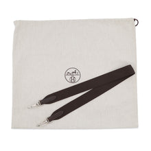 将图像加载到图库查看器中，HERMES Sucked Pansage Groom Navy/Feu Toile Chevrons Canvas
