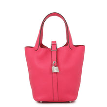 Load image into Gallery viewer, HERMES Picotin Lock Rose ExtremeピコタンPM Taurillon Clemence Size PM
