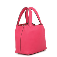 Load image into Gallery viewer, HERMES Picotin Lock Rose ExtremeピコタンPM Taurillon Clemence Size PM
