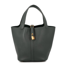 Load image into Gallery viewer, HERMES Picotin Lock Vert Mangrove Taurillon Clemence Size MM
