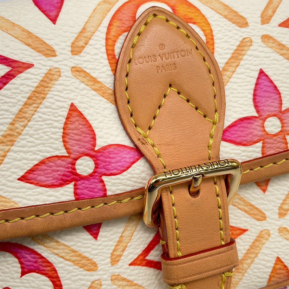 LOUIS VUITTON By the Pool Diane White/CoralM83621 Monogram・Tiles
