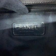Load image into Gallery viewer, CHANEL Boy Chanel ChainShoulder Bag BlackA92193 Patent Leather Leather Size Large
