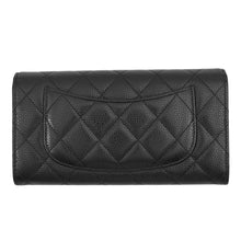 Load image into Gallery viewer, CHANEL Timeless Classics Line Long Wallet BlackAP0241 Caviar Leather
