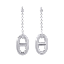 Load image into Gallery viewer, HERMES Chaine d'Ancre Farandole EarringsH108618B00 SV925
