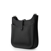 将图像加载到图库查看器中，HERMES Evelyne3 Black Taurillon Clemence Size 23
