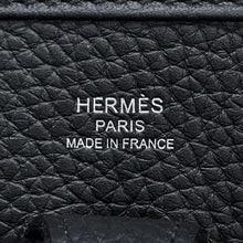 将图像加载到图库查看器中，HERMES Evelyne3 Black Taurillon Clemence Size 23
