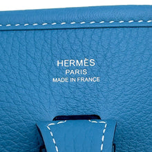 Load image into Gallery viewer, HERMES Evelyne3 New Blue Jean Taurillon Clemence Size 23
