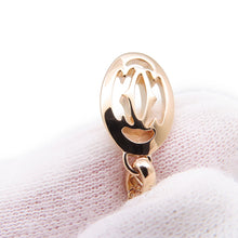 Load image into Gallery viewer, CARTIER Double C Logo NecklaceB7219300 18K Pink Gold
