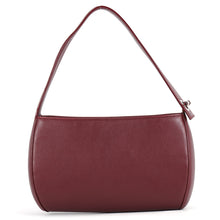 Load image into Gallery viewer, CARTIER Cabochon One-Shoulder Bag Bordeaux Leather
