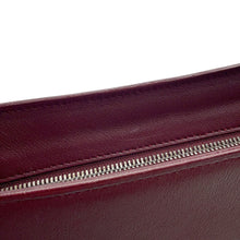 Load image into Gallery viewer, CARTIER Cabochon One-Shoulder Bag Bordeaux Leather
