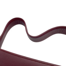 Load image into Gallery viewer, CARTIER Cabochon One-Shoulder Bag Bordeaux Leather

