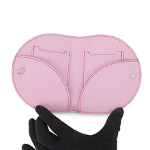 Load image into Gallery viewer, HERMES In the Loop Compact Mauve Sylvestre/Rouge Coeur Chevre Myzore Goatskin
