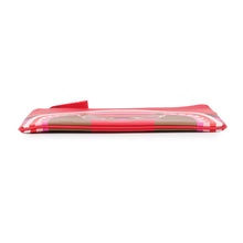 Load image into Gallery viewer, HERMES Carre Pocket Long Pouch Right Rainbow Love Rouge Coeur/Halzan Swift Leather
