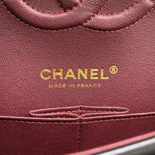 Load image into Gallery viewer, CHANEL Matelasse W Flap ChainShoulder Bag BlackA01112 Lambskin Size 25
