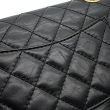 Load image into Gallery viewer, CHANEL Matelasse 2.55 ChainShoulder Bag BlackAS0874 Aged Calf Leather Size Mini
