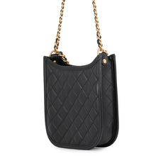Load image into Gallery viewer, CHANEL Matelasse Hobo Chain Shoulder Bag BlackAS4532 Lambskin
