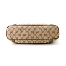 Load image into Gallery viewer, GUCCI GG Canvas Tote Bag Beige/Brown388929 GG Canvas Leather
