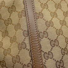 Load image into Gallery viewer, GUCCI GG Canvas Tote Bag Beige/Brown388929 GG Canvas Leather
