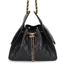 Load image into Gallery viewer, CHANEL CHANEL25 ChainShoulder Bag BlackAS5293 Caviar Leather Size Small
