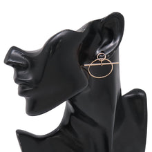 将图像加载到图库查看器中，HERMES Echappee Loop Earrings Size PM 18K Pink Gold

