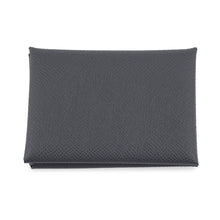 将图像加载到图库查看器中，HERMES Calvi Duo Ardoise Epsom
