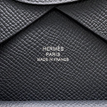 将图像加载到图库查看器中，HERMES Calvi Duo Ardoise Epsom
