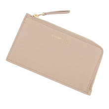 Load image into Gallery viewer, CELINE Long card holder with zipper Safari / CitrusL10082O54.03TU Leather
