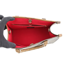 将图像加载到图库查看器中，LOUIS VUITTON Onthego RedM46373 Monogram Monogram Reverse Canvas Monogram Giant Size PM

